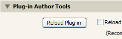 Plug-in reload button