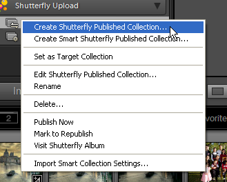 Create a published collection